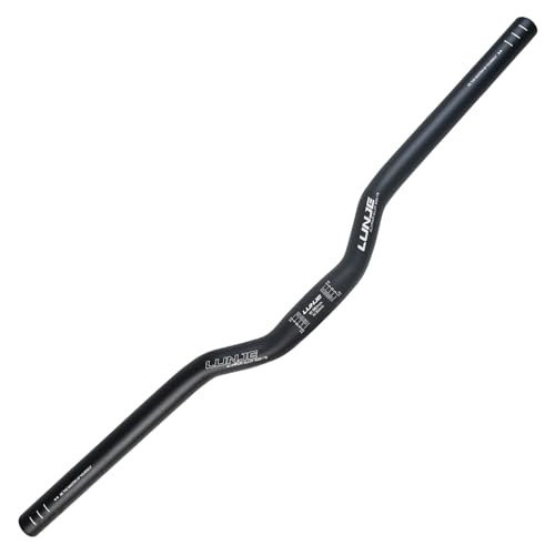 MIGHTYDUTY Manillares para Bicicleta 25,4 * 580mm Manillar Mangos de Aleación de Aluminio 30mm Riser Bars para MTB Ciclismo en Carretera