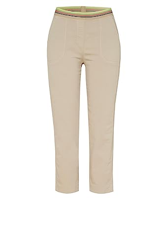TONI Damen Jogger Pants »Sue« mit gestreiftem Gummizug 46 beige | 726
