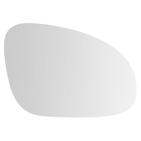 SENZEAL Szkło Lusterka Prawego Strona Pasażera Podgrzewane z Płytą Nośną do VW Golf 5 MK5 2003-2009 Passat B6 2005-2011 Jetta 5 MK5 2005-2010 (Prawa strona)