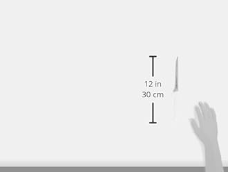 Tramontina Professional 6 Inches Boning Knife with Stainless Steel Blade and White Polypropylene Handle with Antimicrobial Protection