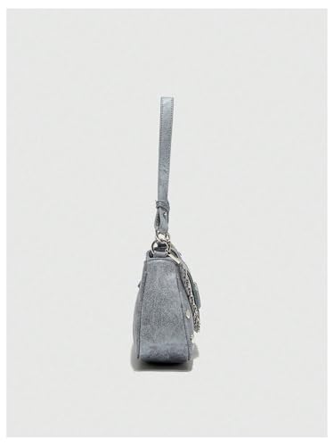 SweatyRocks Women's Y2K Heart Shoulder Bags Top Handle Handbags Clutch Purses3