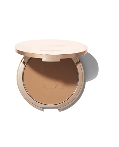 Deluxe Bronzer from Sculpted by Aimee - 10g Long Lasting, Vegan, Limited Edition Matte Bronzer in Deluxe Compact (Medium Bronze)