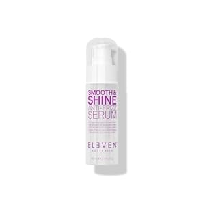 ELEVEN AUSTRALIA Smooth & Shine Anti-Frizz Serum – Anti Frizz Hair Care Products for Men and Women, Tames Frizzy Hair, Adds Shine, Lightweight Smoothing Formula – 2 fl oz