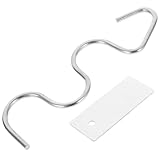 SECFOU ステンレス製 ナッツバターミキサー 耐久性と多機能性を備えた 家用バター ジャム撹拌ツール 簡単操作で 均一混合に