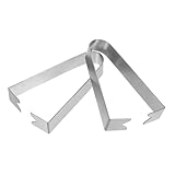 Ipetboom 2 piezas Herramientas de Cocina Ergonométricas para Quitar Espinas y Despojador Compacto de Acero Inoxidable para Uso Diario Cocina