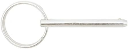 3/8 Dia, 3.50 Grip Lg, Quick Release Pins, Stainless Steel (1 Each)