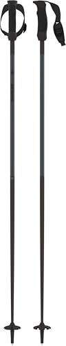 Atomic AMT Carbon SQS Men's Ski Poles (Black/Anthracite, 130cm)