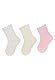 Sterntaler Socken 3er Pack Struktur - Babysocken für Mädchen im 3er Pack - Babysocken mit Rippenmuster - Socken für Babys im Set - weiß, 18
