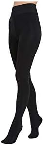 BriteLeafs Compression Opaque Pantyhose 15-20mmHg Closed Toe Black 3X-Large | Medical Compression Support, Women & Men