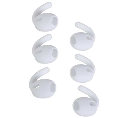 Rdxanc 3 Pairs Silicone Ear Hooks Tips For Buds Wireless Earbuds Comfortable Fit Wide Compatibility