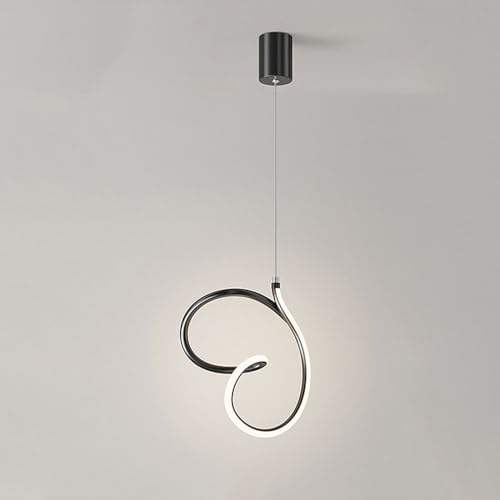 Lámpara Colgante Blanca con Atenuación LED y Mando a Distancia Práctico 2