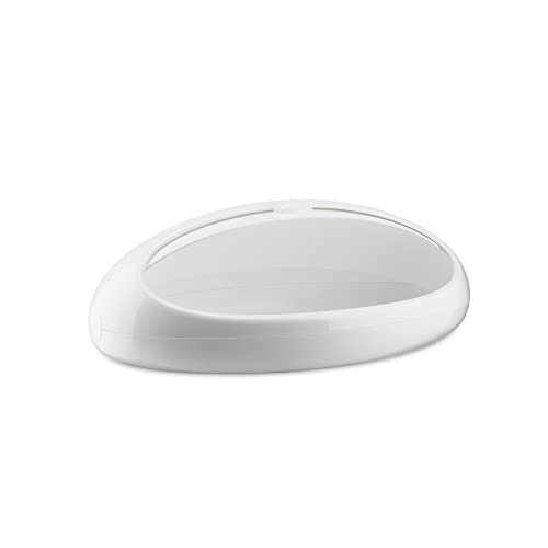 A di Alessi ASG22 W pojemnik na chleb Gnam, biały, plastikowy