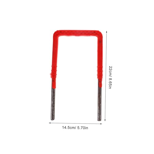 Escalera multiuso resistente de plástico y acero Alipis 2pcs miniatura 2