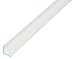 Produktbild Alberts 433499 Winkelprofil | Kunststoff, weiß | 2600 x 30 x 20 x 1 mm