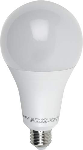 MAURER 19070801 Bombilla Led Standar E27. 23 W. = 150 W. 2452 Lúmenes. Luz Blanca (4000°K)