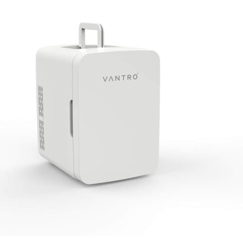 VANTRO 10L Portable Fridge Model :: R10 Cooler and Warmer For Car & Home, for Cosmetics, Beverage & Food, Thermoelectric Cooler & Warmer 220V AC/12V DC discount deal
