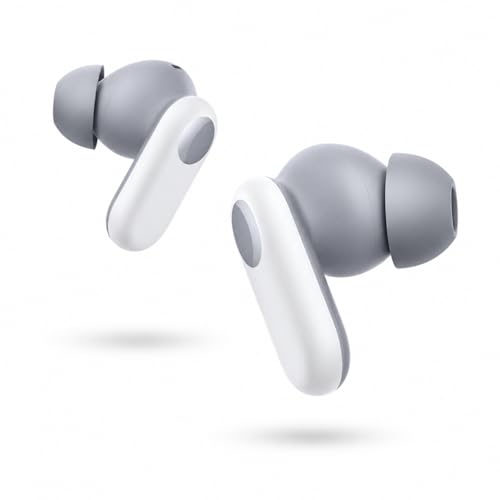 Image of Original in-Ear True Wireless Earbuds Compatible for OnePlus Buds 2R, 12.4mm Drivers, Up to 48H Playback with Case, 4 Mic AI Call Noise Cancellation, IP55 Water Resistant (White)