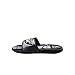FOCO Las Vegas Raiders NFL Mens Colorblock Big Logo Gel Slides - M