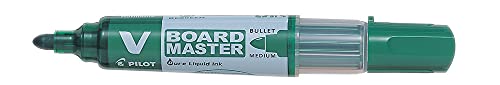 Marcador Quadro Branco Liquido Recarregável, Verde, Pilot