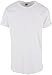 Produktbild Urban Classics Herren T-Shirt Long Shaped Turnup Tee, lässiges T-Shirt für Männer, in langem Schnitt, erhältlich in vielen Farben, White, 3XL