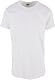 Weißes Urban Classics Herren T-Shirt im Long Shaped Design
