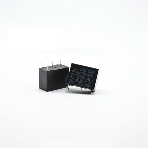 Relés de potencia HF33F-012-HS3 de 12V con conmutación eficiente 5A y 4 pines 5