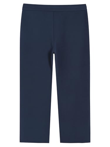 Weintee Women's Petite Wide Leg Fleece Sweatpants with Pockets3