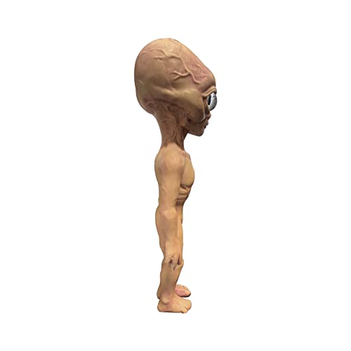 Alien Statues Decor Figure Halloween Novelty Alien Prop Ufo Theme Prop For Indoor Brown #TOP2
