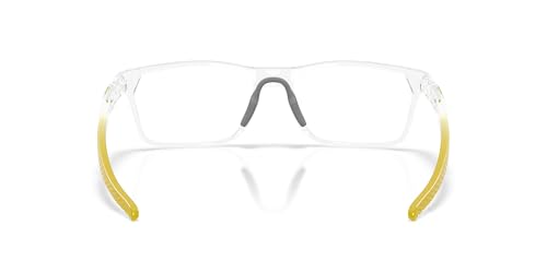 Image of Oakley Mens OX8174F Hex Jector Low Bridge Fit Rectangular Eyeglasses