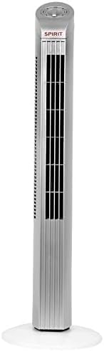 Ventilador Torre Spirit Maxximos TS700 Branco e Prata — Melhor para Ambientes Altos