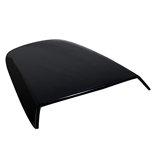 Spec-D Tuning Abs Racing Hood Scoop Vent Black Compatible with Ford Mustang Base Gt V6 2005-2009