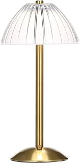 Shineslay USB Rechargeable LED Desk Lamp Cordless Table Lamp with Touch Control Dimmable 3 Light Colors Bedside Lamp Reading Lamp for Bars Restaurants Coffee Shop