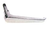 MANIGLIA PORTA EST NUDA IN ZAMA CROMATO POST COMPATIBILE CON FIAT FIORINO 1988>1991, OEM 4412485