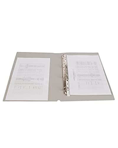 Image of Peeplvalue 4D Ring Binder File, Heavy Duty Deluxe Quality Ring Binder for Big Size Papers Drawing and documents
