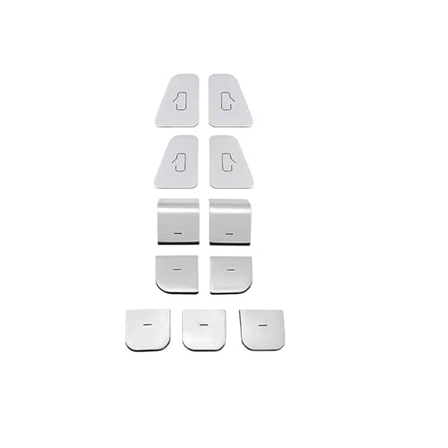 Autocollant pour boutons de lève-vitre Tesla Model 3 protection anti-rayure mate
