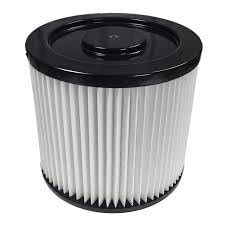 Filtro de cartucho universal para aspiradoras de recipiente, 178 mm x 150 mm x 163 mm, filtración de polvo y alérgenos de alta eficiencia