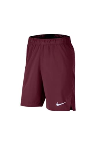 Nike Team Men's DRI-FIT Flex Woven Short (NO Pockets) (as1, Alpha, s, Regular, Regular, Dark Maroon)