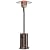 DUMOS 48,000 BTU Propane Heater Outdoor Patio Heaters with Wheels, for Outdoor Use Patio Deck Porch Camping Backyard Commercial, Double-Layer Stainless Steel Burner