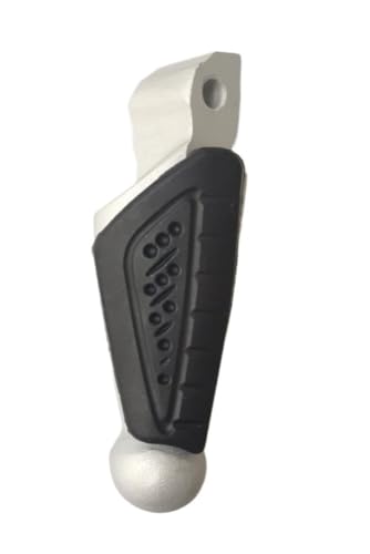 Repose-Pieds Moto Arrière pour TRK502 TRK502X Pédale Noir Alu