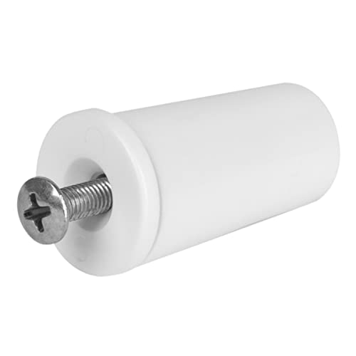 Schellenberg 10260 Lot de 4 capuchons en plastique pour roulant, blanc, 39 mm Cover