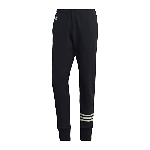adidas Originals Men's Adicolor Neuclassics Sweat Tracksuit Bottoms, Black, Large