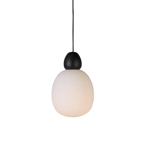 Buddy - 1 Light Globe Deckenanhänger Schwarz Struktur E14 - Belid