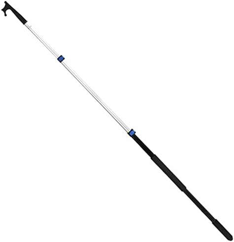 Playinyard Boat Hook Telescoping for Docking 8ft, 3 Stage Aluminum Dock Poles, Lightweight Floating Boat Docking Pole Multipurpose