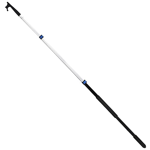 Playinyard Boat Hook Telescoping For Docking 8Ft, 3 Stage Aluminum Dock Poles, Lightweight Floating Boat Docking Pole Multipurpose #TOP2