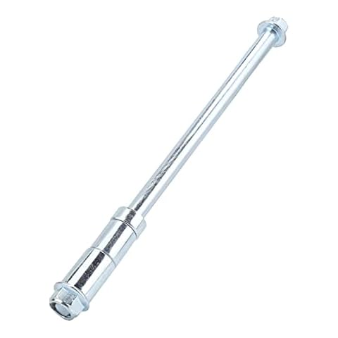 Eje Trasero Delantero Trasero de 245 Mm con 3 Espaciadores Akozon para Bicicleta de Tierra de 200CC 250CC PIT PRo Trail Cover