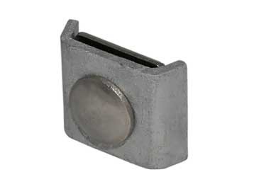 Verbinder in verzinkt, Gittermattenverbinder, Eckverbinder Doppelstabmatten