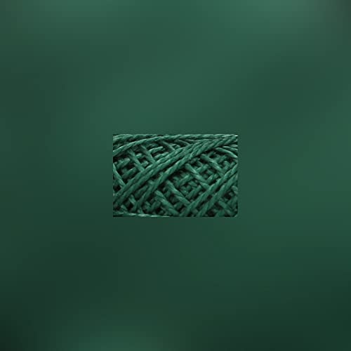 ANCHOR Pearl Yarn, Thickness: 8, Packaging: 10G, Running Length: 82M buchsgrün Embroidery Threads, Box green, Strength 8, 82m - Image 2