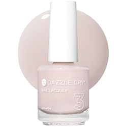 Dazzle Dry Nail Lacquer, Step 3 – Touch of Love (0.5 fl oz) | A Pale Chalky Pink · Semi-Sheer · Cream Finish · Quick-Dry