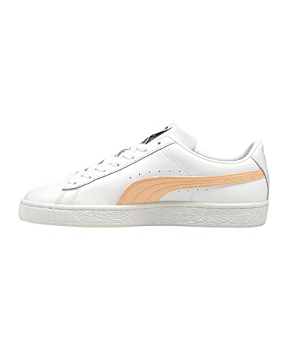 Image of PUMA Men's Astro Kick Trainers, Puma White Peach Parfait, 10