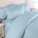 1200 Thread Count KING Size 4pc Egyptian Bed Sheet Set, Deep Pocket, Teal